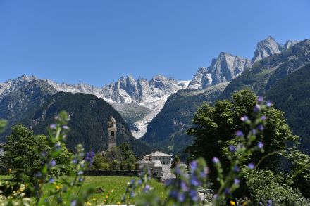 Soglio, in Val Bregaglia.