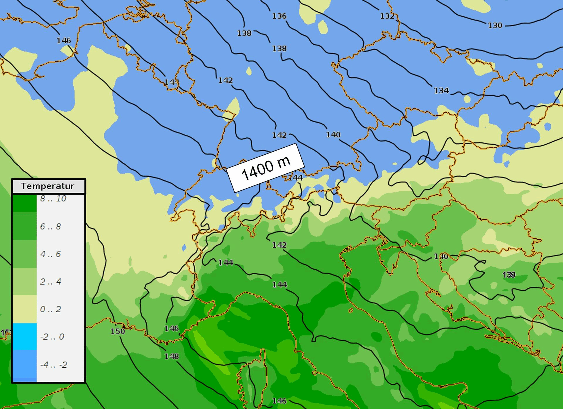 Macca meteo Europa Centrale