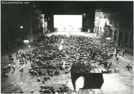 Nel 1971 debutta lo schermo in Piazza Grande – Ph: courtesy of Locarno Festival
