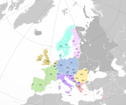 Mappa dei gruppi di coordinamento