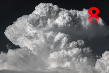 Una nuvola temporalesca del genere «Cumulonimbus» si sta sviluppando il 6 giugno 2019 sopra la vallata del Reno nel Canton S. Gallo. Immagine: MeteoSvizzera, Urs Graf. 