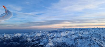 Fig. 5: Volo d’onda in Valle d'Aosta, domenica 12 marzo 2023. 