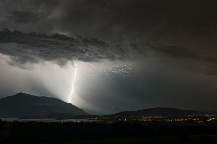 Fulmine sul Rigi
