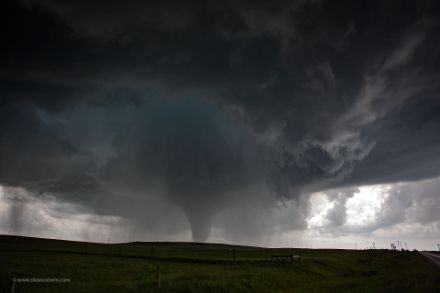 Tornade observée aux Etats-Unis en 2017. 