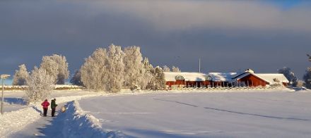 Fig. 5: il villaggio di Brunflo, nella provincia svedese dello Jämtland, il 17 novembre scorso.
