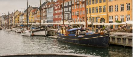 Fig. 6: il Nyhavn di Copenhagen sotto la pioggia.