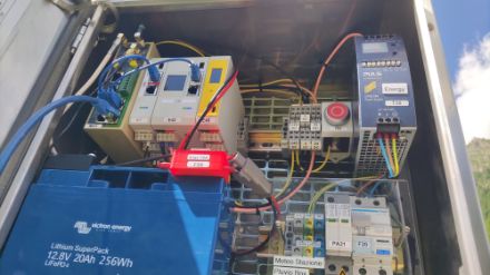 Ultima generazione di stazione di misura SMN IoT installata a Bosco Gurin