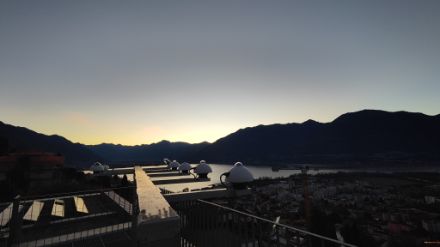 I cieli del mattino a Locarno Monti