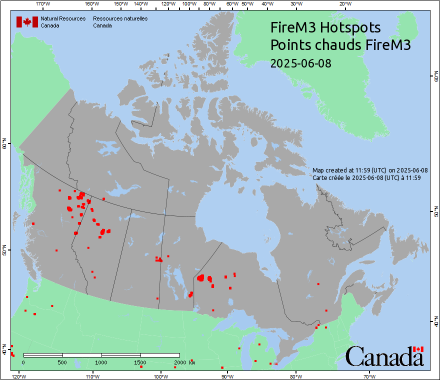 incendi in Canada
