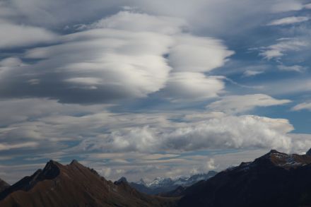 Atmosfera favonica sui rilievi della Svizzera centrale, foto d'archivio del 22 ottobre 2013. 