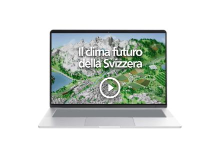 Computer portatile su cui è visibile un'immagine fissa del video.