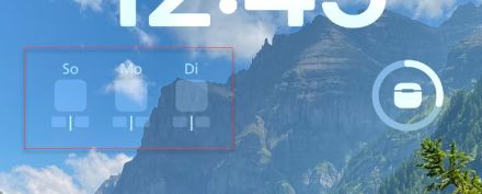 I widget (su iOS) sono vuoti.