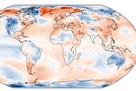 Anomalia globale della temperatura media del mese di novembre rispetto alla norma 1991-2020. Fonte: Copernicus/ECMWF