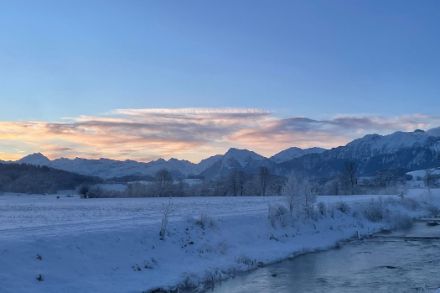 Mattinata gelida a Lohnstorf, nella Gürbetal bernese. Fonte: annunci app MeteoSwiss