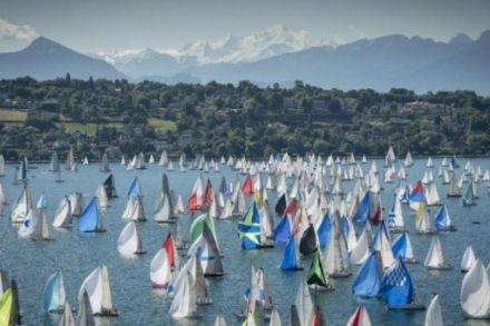 La regata Bol d'or sul Lemano (Loris von Siebenthal)