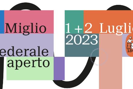 Logo del Miglio Federale Aperto (fonte: www.parlament.ch) 