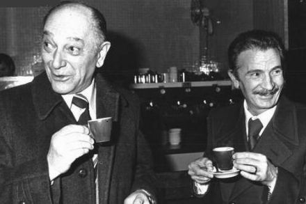 Il colonnello Bernacca (a sinistra) e il collega e amico colonnello Andrea Baroni. Fonte: Wikipedia