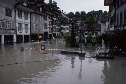 Allagamenti nel quartiere Matte, Città di Berna