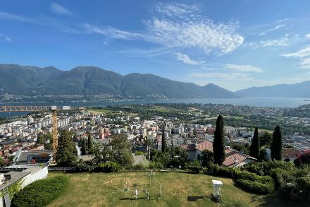 Locarno-Monti, 16.8.2024 ore 17:40: ancora 30.9 °C.