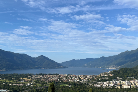 Vista sul Lago Maggiore da Locarno-Monti